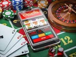 Proses setup taruhan Mega Moolah dengan tampilan kontrol nilai tarudan dan tombol putar